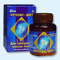 Хитозан-диет капсулы 300 мг, 90 шт - Богданович